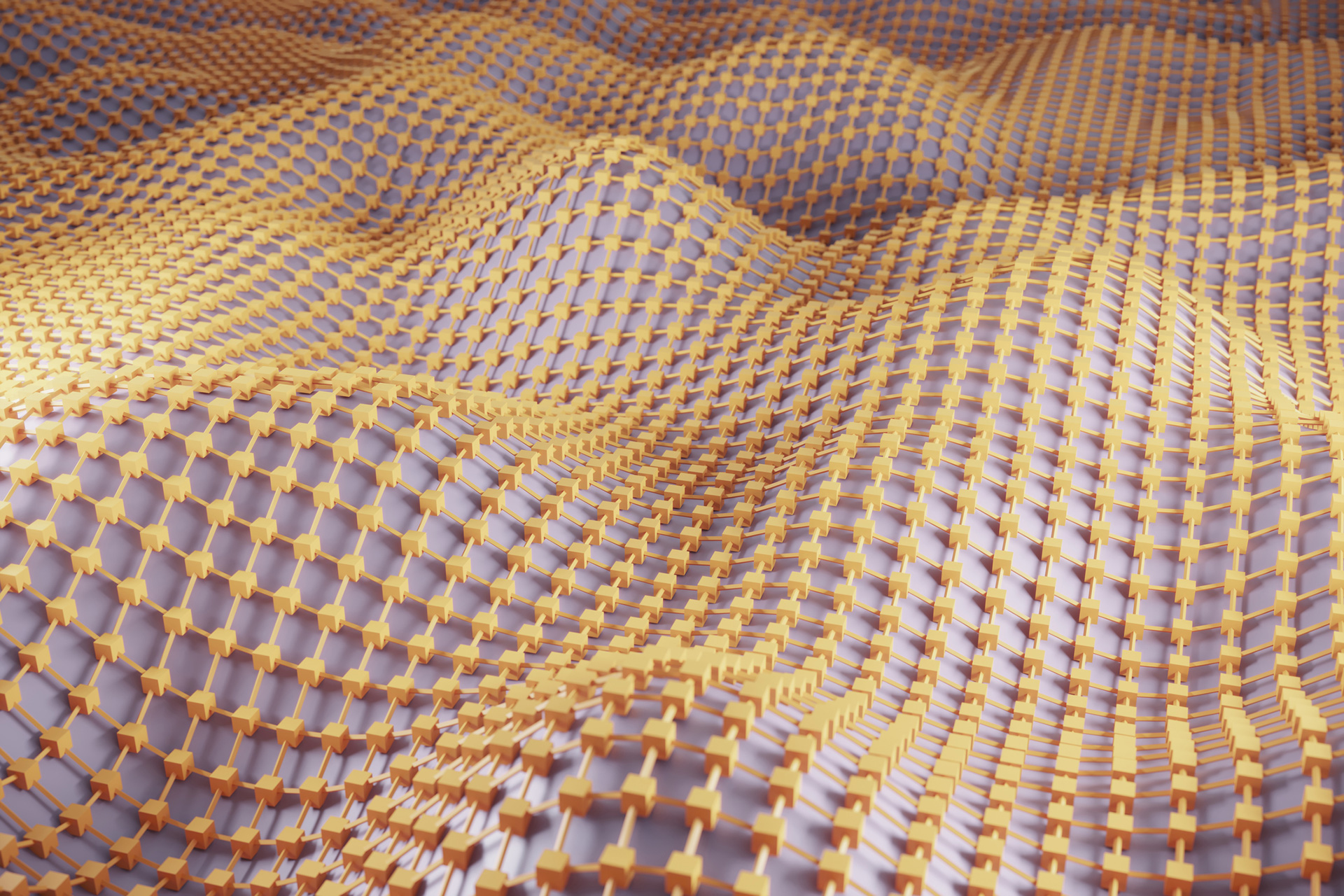 gold mesh linking